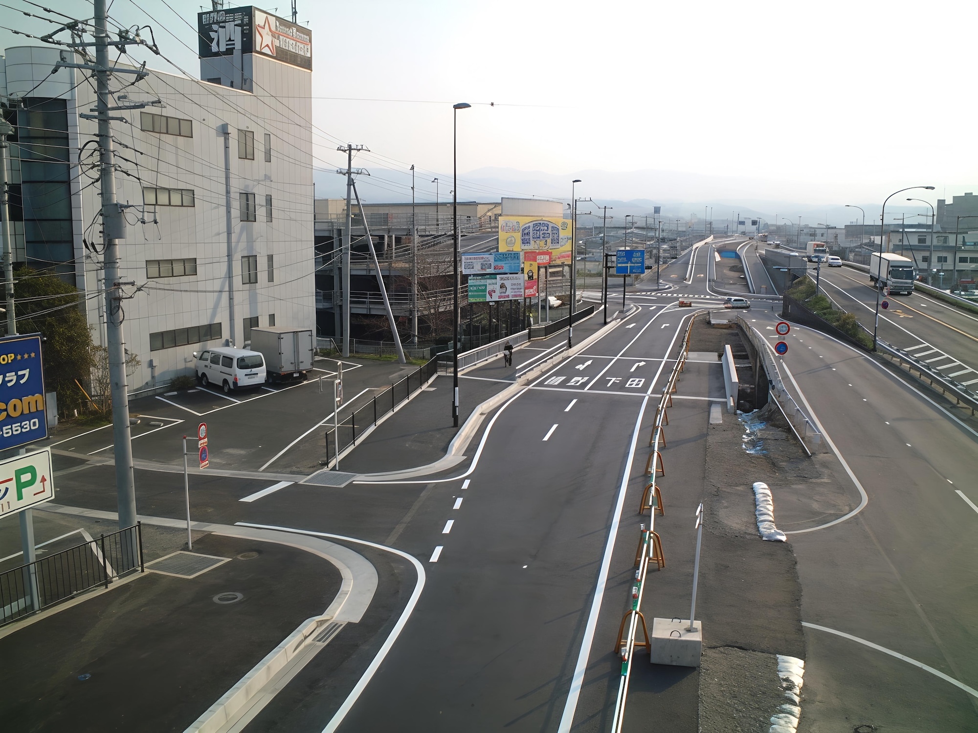 １号南二日町道路新設工事の施工写真3