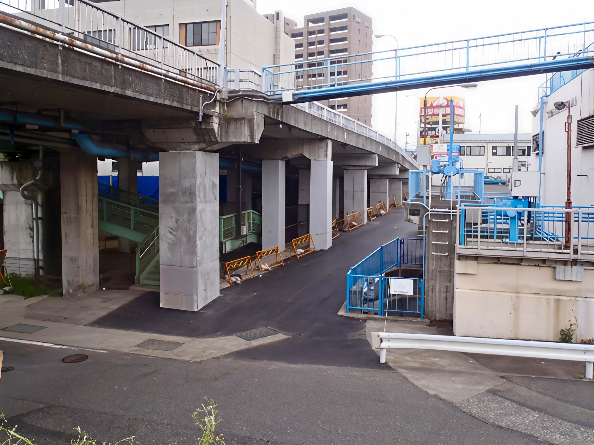 黒瀬橋耐震補強工事の施工写真2
