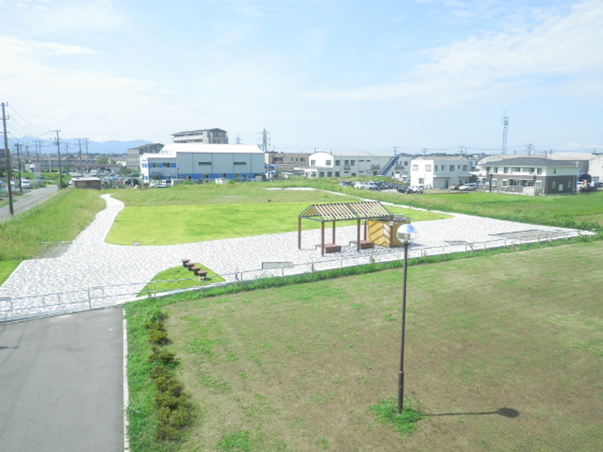 片浜北公園整備事業の施工写真1