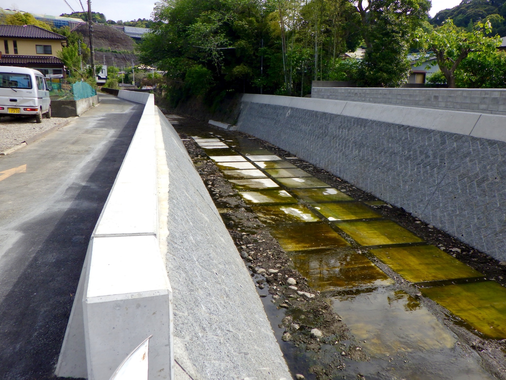 一級河川高橋川3年災害復旧工事の施工写真4