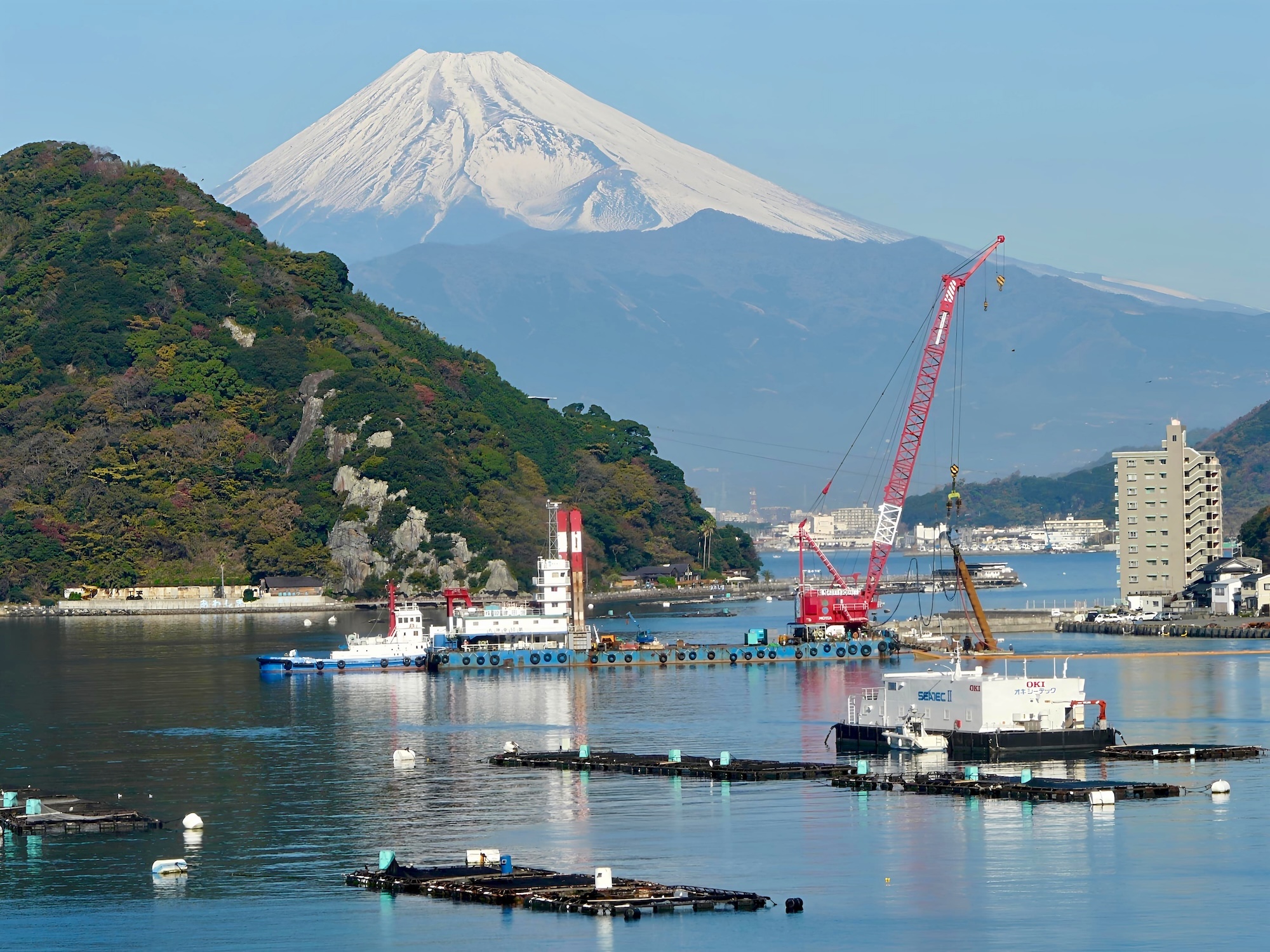 小海３号防波堤整備工事の施工写真1