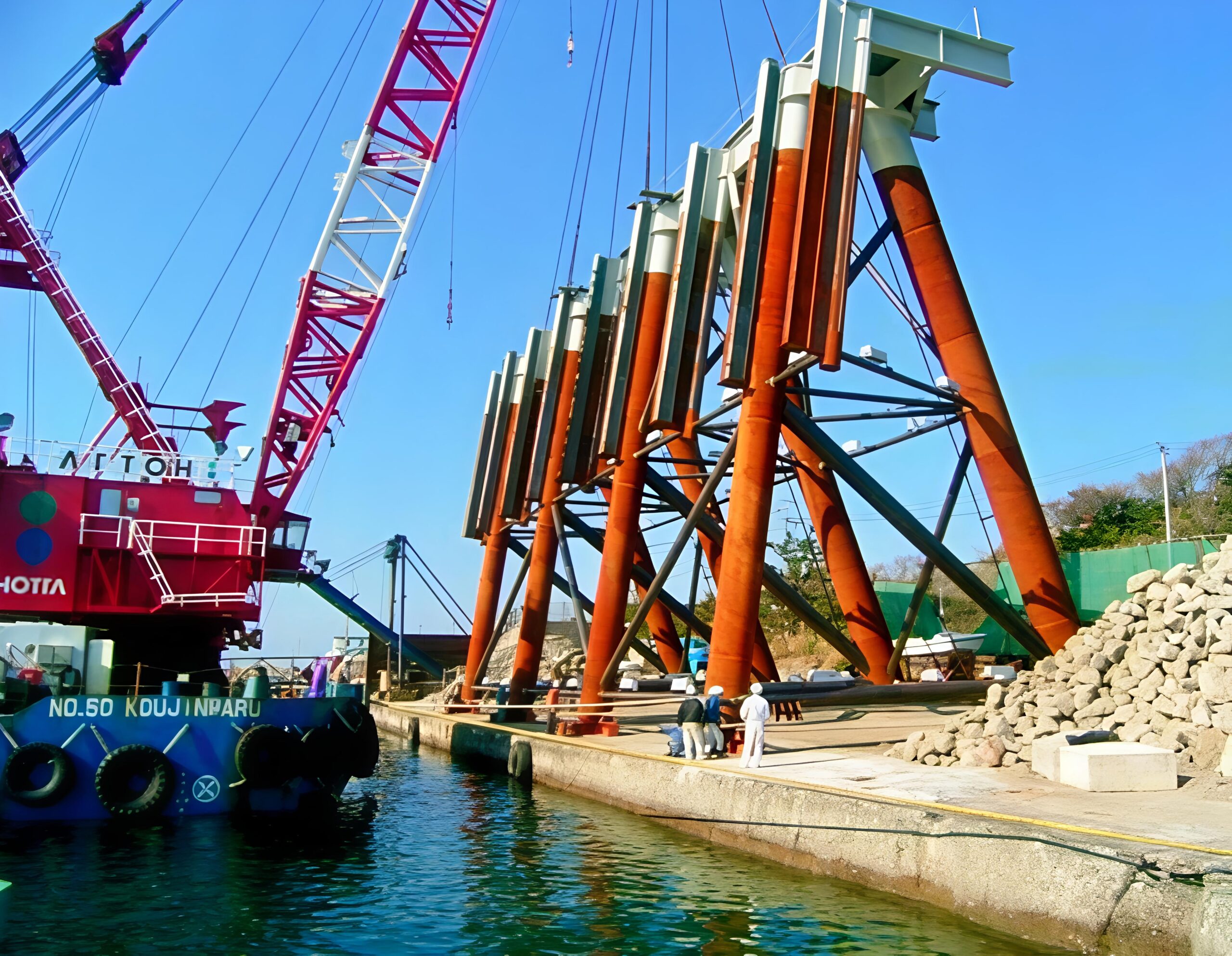 小海3号防波堤整備工事