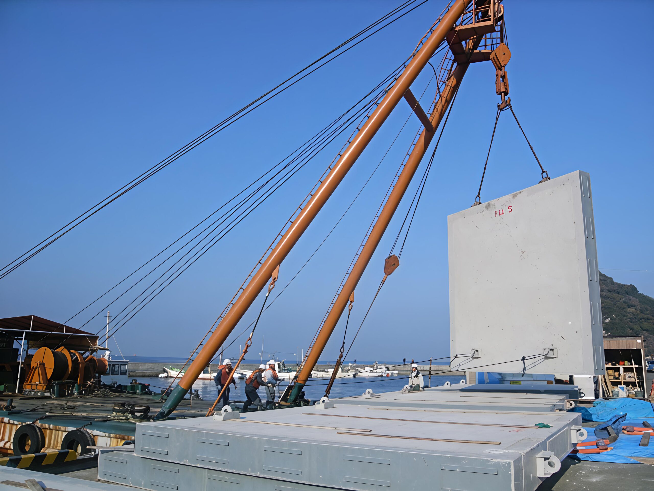 小海3号防波堤整備工事
