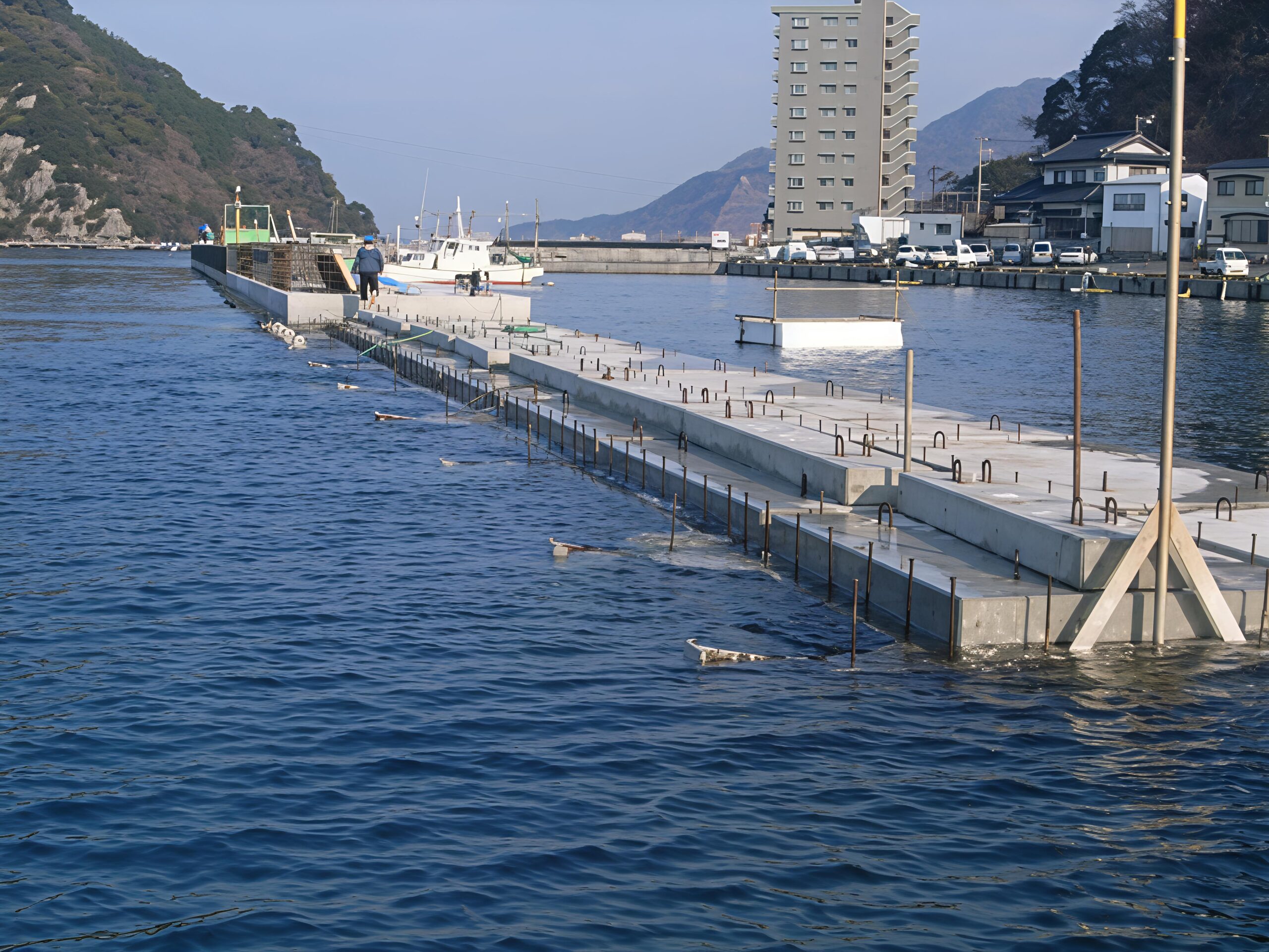 小海3号防波堤整備工事